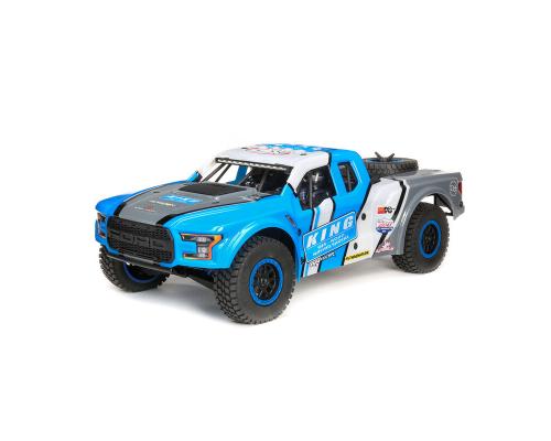 Losi 1/10 King Shocks Ford Raptor Baja Rey 4WD Brushless RTR met SMART Blauw