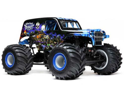 Losi LMT 4WD Solid Axle Monster Truck RTR, Son UVA Digger LOS04021T2