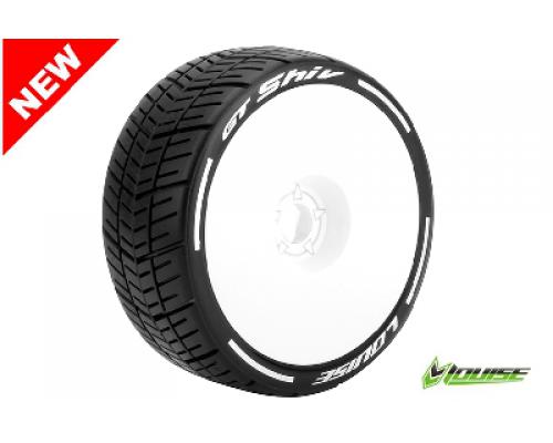 GT-SHIV - MFT Technology - 1-8 Buggy Banden Set - Verlijmd op velg - Super Soft - Velgen