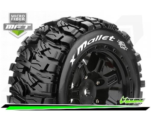 MFT - X-MALLET - ARRMA Kraton 8S - Mounted - Sport - Black wheels - Hex 24mm - L-T3350BM