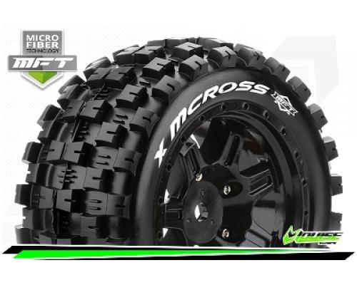 MFT - X-MCROSS - X-Maxx Serie - Mounted - Sport - Black wheels - Hex 24mm - L-T3352B