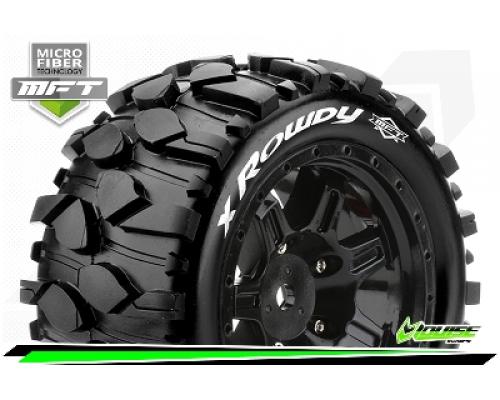 MFT - X-ROWDY - ARRMA Kraton 8S - Mounted - Sport - Black wheels - Hex 24mm - L-T3351BM