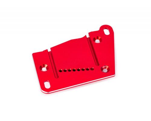 Motor mount cap, 6061-T6 aluminum (red-anodized)