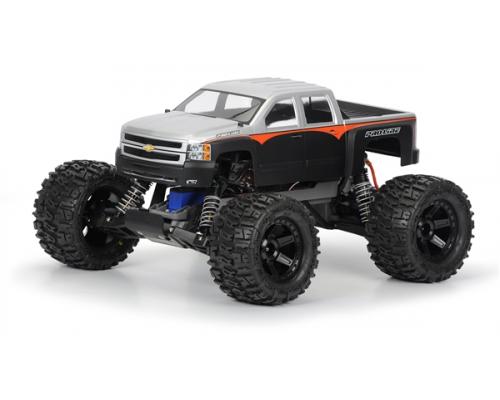 PR3357-00 Chevy Silverado 2500 HD Clear body for Stampede