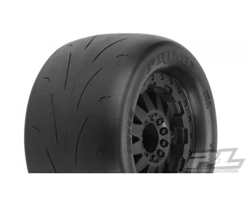 PR10116-10 Prime 2.8\" Street Tires Gemonteerd voor Stampede / Rustler 2wd en 4wd voor en achter, gem