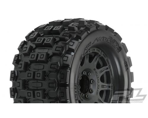 PR10127-10 Badlands MX38 3.8\" All Terrain-banden gemonteerd voor 17 mm MT voor of achter, gemonteerd