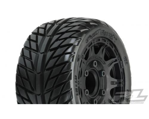 PR10161-10 Street Fighter LP 2.8\" Street Tires Gemonteerd voor Stampede / Rustler 2wd en 4wd voor en