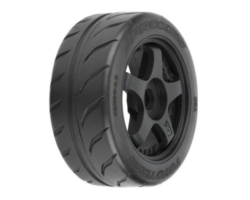 PR10199-10 1/7 Toyo Proxes R888R S3 Voor/Achter 42/100 2.9\" BELTED Gemonteerd 17 mm 5-spaaks (2)