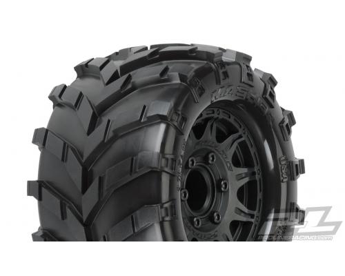 PR1192-10 Masher 2.8 \"All Terrain-banden gemonteerd voor Stampede / Rustler 2wd & 4wd voor en achter