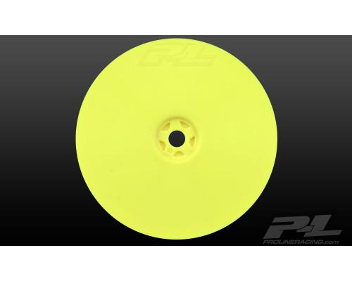 PR2767-02 Velocity 2.2\" 4WD Front Yellow Wheels for Xray XB4
