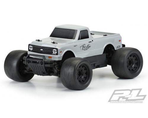 PR3251-14 1972 Chevy C-10 Tough-kleur (steengrijs) body voor Stampede & Granite