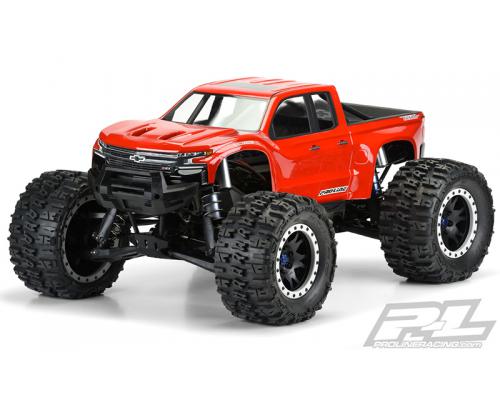 PR3507-17 Pre-Cut 2019 Chevy Silverado Z71 Trail Boss Clear Body for X-MAXX