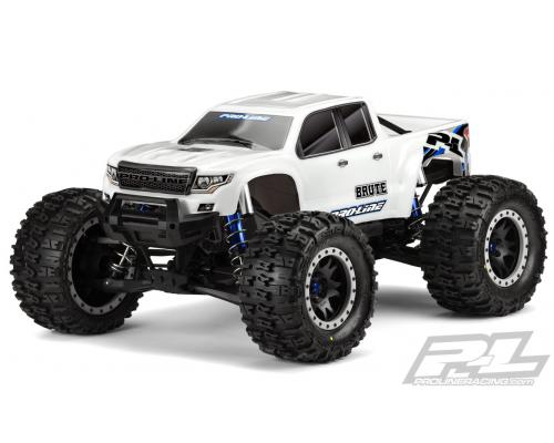 PR3513-17 Pre-Cut Brute Bash Armor Body (White) for X-MAXX