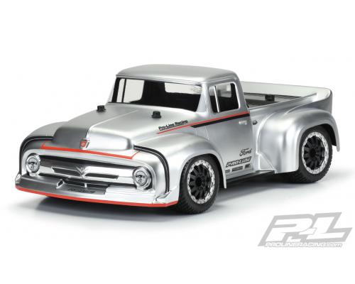 PR3514-00 1956 Ford F-100 Pro-Touring Straat Truck Clear Body voor Slash 2WD, Slash 4x4 & 01:10 Rall