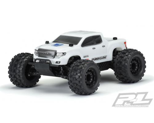 PR3518-15 Pre-Cut Brute Bash Armour Body (wit) voor PRO-MT 4x4 & Stampede 4x4 (vereist uitgebreide b