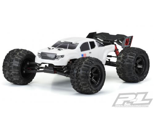 PR3521-15 Pre-Cut Brute Bash Armor (wit) body voor ARRMA Kraton