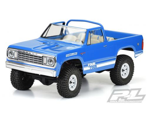 PR3525-00 1977 Dodge Ramcharger Clear Body voor 12.3 \"(313mm) Wielbasis Scale Crawlers (kan nodig ge