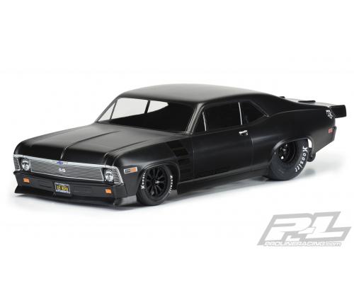 PR3531-00 1969 Chevrolet Nova Transparante Body voor Slash 2wd Drag Car