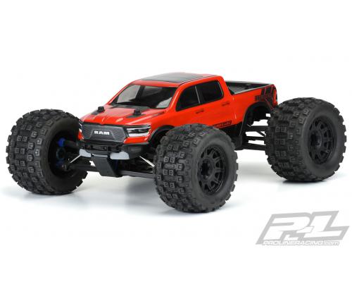 PR3536-17 Pre-Cut 2020 Ram Rebel 1500 Clear Body voor E-REVO 2.0 (met verlengde body mounts)