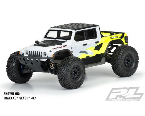 PR3542-00 Jeep Gladiator Rubicon Clear Body voor Slash 2wd / 4x4 (met LCG-chassis en verlengde body