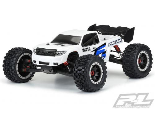 PR3548-15 Pre-Cut Brute Bash Armor (White) Body for ARRMA Kraton 8S