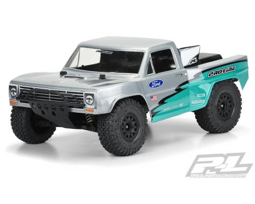 PR3551-17 Pre-cut 1967 Ford F-100 Race Truck Clear Body voor Slash 2wd, Slash 4x4 & PRO-Fusion SC 4x