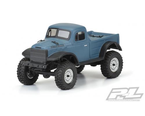 PR3565-00 1946 Dodge Power Wagon Clear Body (SCX24) voor SCX24 JLU (andere SCX24-modellen vereisen A