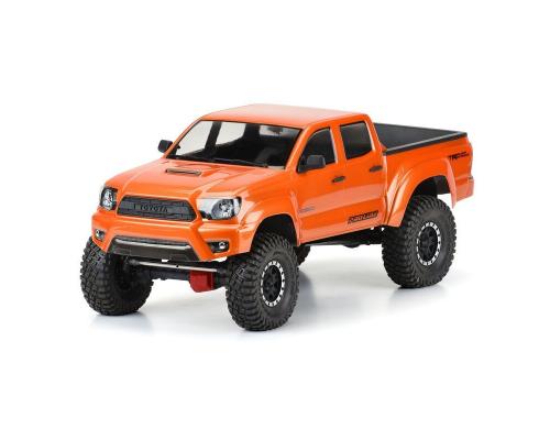 PR3568-00 1/10 2015 Toyota Tacoma TRD Pro Clear Body 12.3\" Wielbasis: Crawlers