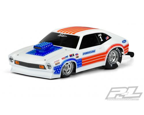 PR3572-00 1972 Ford Pinto Clear Body voor Bandit (met 6070-00 verlengde carrosseriesteunen), AE SR10