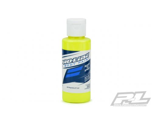 PR6328-02 Body Paint - Fluorescerende geel speciaal samengestelde verf op waterbasis