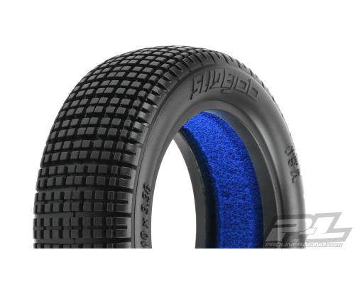 PR8271-02 Slide Job 2.2\" 2WD M3 (Soft) Off-Road Buggy Front Tires for 2.2 1:10 2WD Front Buggy Whee