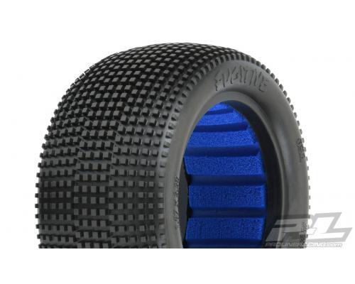 PR8285-203 Fugitive 2.2\" Off-Road Buggy Rear Tires S3 (soft) for 2.2\" 1:10 Rear Buggy Wheels, Includ