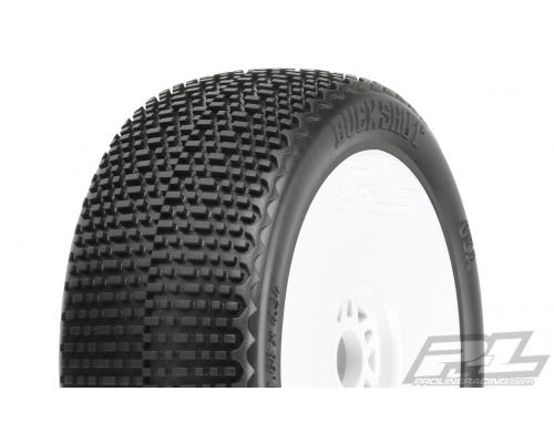 PR9062-32 Buck Shot Off-Road 1: 8 Buggy Tires gemonteerd voor (M3 Soft) voor of achter, gemonteerd o