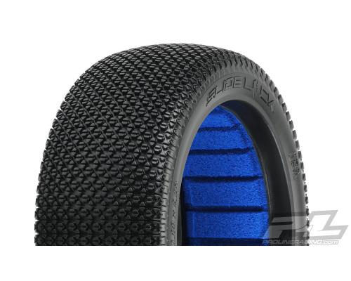 PR9064-002 Slide Lock X2 (Medium) Off-Road 1:8 Buggy Tires for Front or Rear