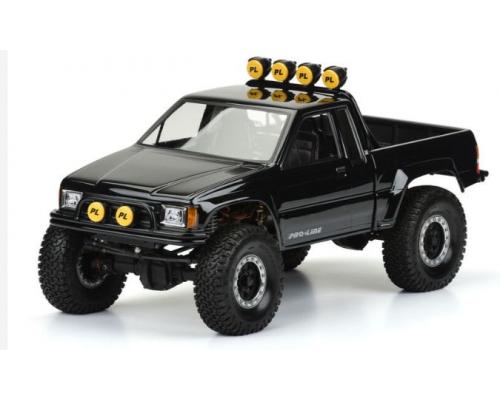 Pro-Line PRO346600 1985 Toyota HiLux SR5 Clear Body 12.3\" (313mm) WB voor Rock Crawlers