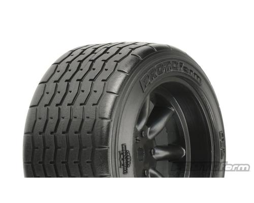 PRO10139-18 VTA Rear Tires (31mm) Mounted on Black Wheels for VTA Class