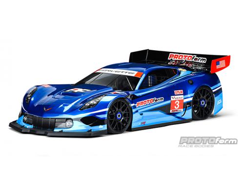 PRO1551-40 Chevrolet Corvette C7.R Clear Body (GT1) for 1:8 GT (Short Wheelbase)