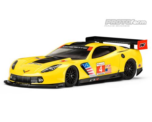 PRO1557-30 Chevrolet Corvette C7.R Clear Body for 190mm TC