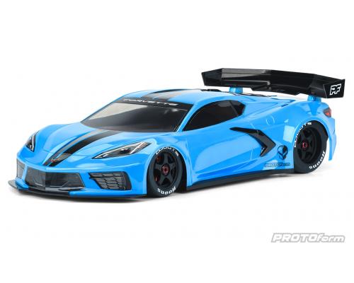 PR1577-00 Chevrolet Corvette C8 doorzichtige carrosserie voor ARRMA Felony en Infraction