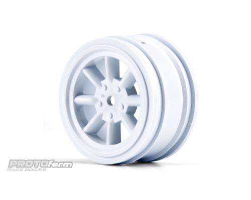 PRO2766-04 VT Front Wheels White (26mm) for VTA Class