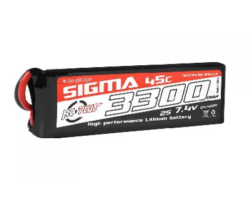 3300 mAh - 2S1P - 7.4V - XT-60 - Li-Po Batterypack - Sigma 45C
