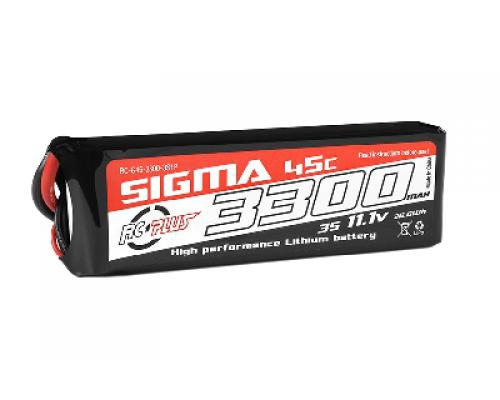 3300 mAh - 3S1P - 11.1V - XT-60 - Li-Po Batterypack - Sigma 45C