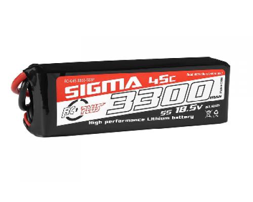 3300 mAh - 5S1P - 18.5V - XT-60 - Li-Po Batterypack - Sigma 45C