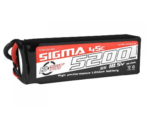 5200 mAh - 5S1P - 18.5V - XT-60 - Li-Po Batterypack - Sigma 45C