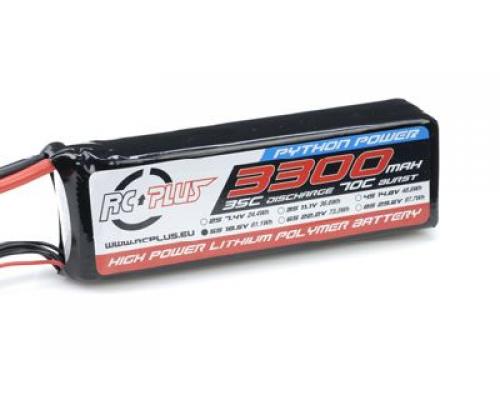 3300Mah 35C 5S1P 18,5V LiPo Batterypack