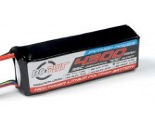 4300 Mah 5S1P 18,5V 35C  LiPo Batterypack, Deans Conn.