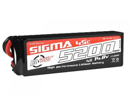 5200 mAh - 4S1P - 14.8V - XT-60 - Li-Po Batterypack - Sigma 45C