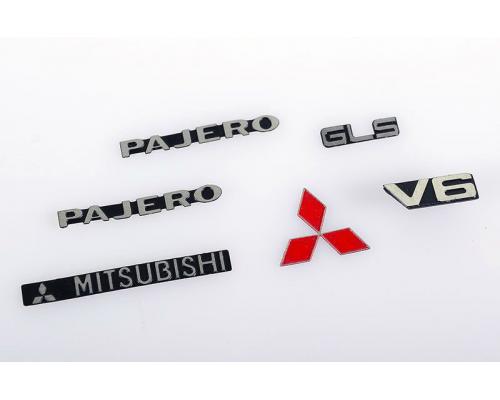 1/10 Metal Emblemen voor Tamiya CC01 Pajero RC4WD