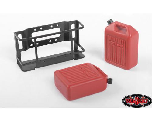 RC4WD 1/10 Dual Portable Jerry Cans met houder