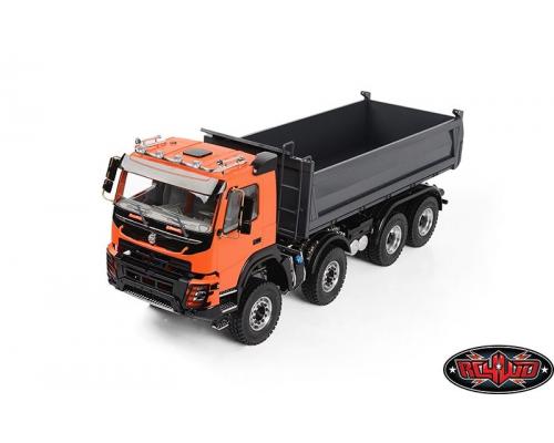 RC4WD 1/14 8X8 ARMAGEDDON HYDRAULIC DUMP TRUCK (FMX) (ORANGE/GREY) RC4WD RC4VVJD00043